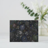 Holografische Marbles Postkarte (Stehend Vorderseite)