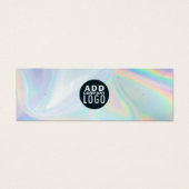 Holografische Ohrsichtkarte für Firmenlogos hinzuf (Vorderseite)