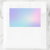 Holografische Produktzeichen Rechteckiger Aufkleber (Tasche)