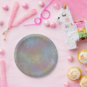 Holografische Rainbow-Teller Pappteller (Party)