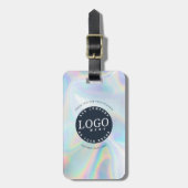 Holografische Rücksendeadresse für kundenspezifisc Gepäckanhänger (Vorderseite vertikal)