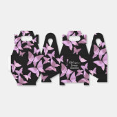 Holografische Schmetterlinge Rosa 16 . Geburtstag Geschenkschachtel (Ungefaltet)