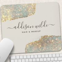 Holografische Signatur-Script Moderner Glam-Glitze