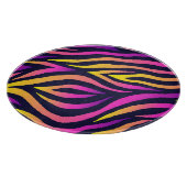 Holografische Streifen, nahtlos futuristisches Mus Schneidebrett (Ecke)