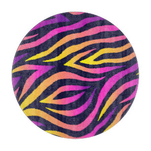 Holografische Streifen, nahtlos futuristisches Mus Schneidebrett