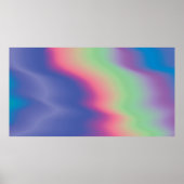 Holografische Textur mit bunten Flecken. Psycho Poster (Vorne)