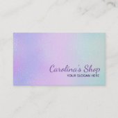 Holografische Visitenkarten Visitenkarte (Vorderseite)