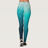 Holografische Weihnachten Leggings (Rückseite)