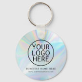 Holografische Werbung für moderne Firmenlogos Schlüsselanhänger (Vorderseite)