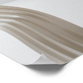 Holografischer 80er Moderne Futuristische Kunst Poster (Ecke)