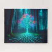 Holografischer Baum Puzzle (Horizontal)