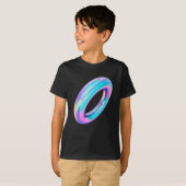 Holografischer Donut T-Shirt (Vorne ganz)