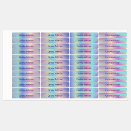 Holografischer Effekt Etiketten