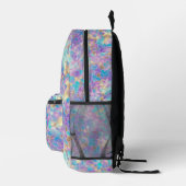 Holografischer Film Bedruckter Rucksack (Rechts)