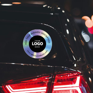 Holografischer Firmenlogo-Website-Autofenster-Aufk Aufkleber