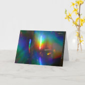 Holografischer Flame Karte (Gelbe Blume)