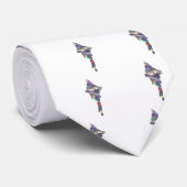 holografischer Flapper Krawatte (Gerollt)