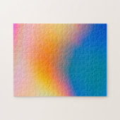 Holografischer Fußboden Abstrakt Puzzle (Horizontal)