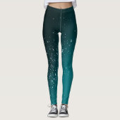 Holografischer Glitzer Leggings (Vorderseite)
