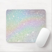 Holografischer Glitzer Mousepad (Mit Mouse)