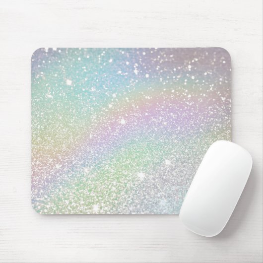 Holografischer Glitzer Mousepad (Mit Mouse)