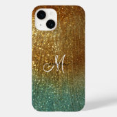 Holografischer Glitzer personalisiert Case-Mate iPhone Hülle (Rückseite)