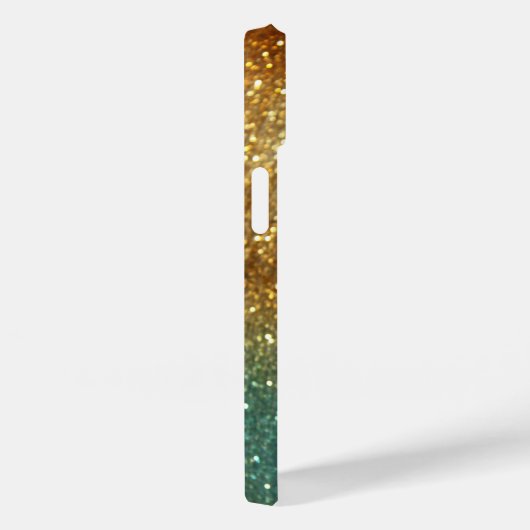 Holografischer Glitzer personalisiert Case-Mate iPhone Hülle (Rückseite / Rechts)