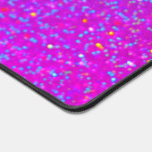holografischer Glitzer Schreibtischunterlage (Ecke)