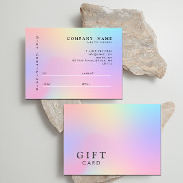 Holografischer Gradient Closing Store Modernes Ros