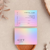 Holografischer Gradient Closing Store Modernes Ros