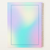 Holografischer Hintergrund für weiche Farben 2 Planer (Rückseite)