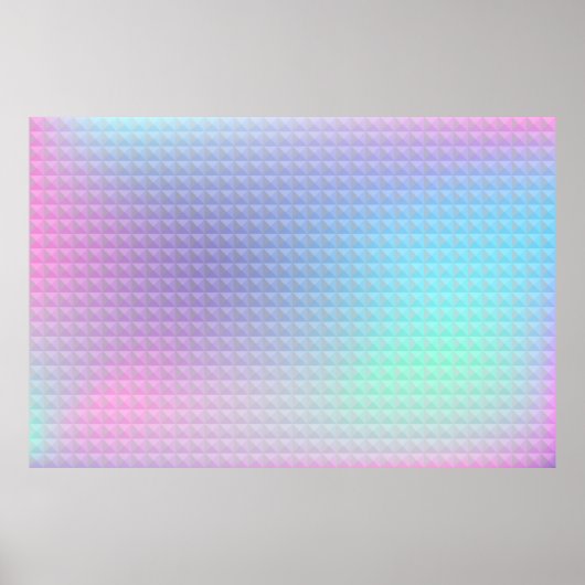 Holografischer Hintergrund. Hologramm-Glitch. Mult Poster (Vorne)