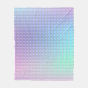 Holografischer Hintergrund. Hologramm-Störung. Mul Fleecedecke