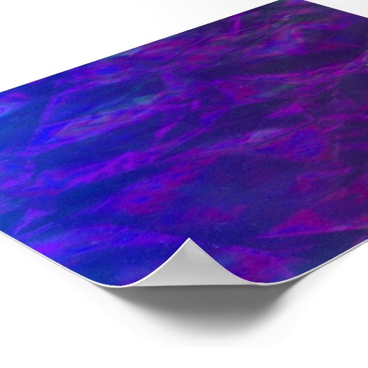 Holografischer Hintergrund Poster (Ecke)