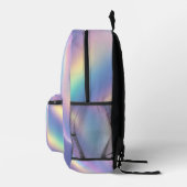 Holografischer Iridescent-Rucksack Bedruckter Rucksack (Rechts)