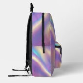 Holografischer Iridescent-Rucksack Bedruckter Rucksack (Links)