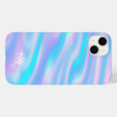 Holografischer Iridison-Personalisierter Name Case-Mate iPhone Hülle (Rückseite (Horizontal))