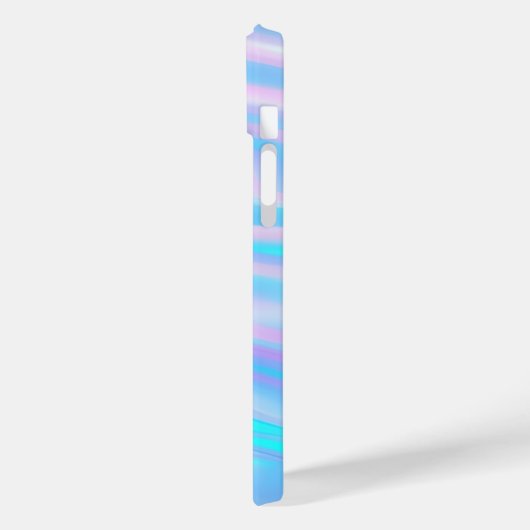 Holografischer Iridison-Personalisierter Name Case-Mate iPhone Hülle (Rückseite / Links)