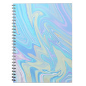 Holografischer Marmor Notizblock (Vorderseite)