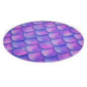 Holografischer Mermaid-Schwanz, lebendige Folienst Schneidebrett (Ecke)