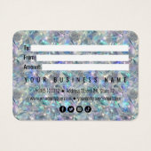 Holografischer Opal Stone Hintergrund (Rückseite)