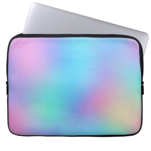 Holografischer Pastelltraum Laptopschutzhülle