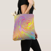 Holografischer Regenbogen Abstrakt Tasche (Von Nahem)
