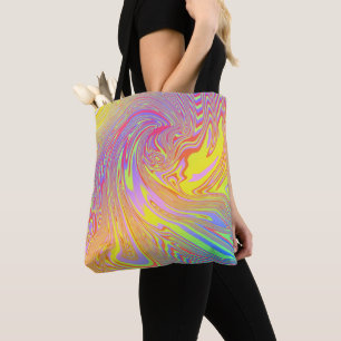 Holografischer Regenbogen Abstrakt Tasche