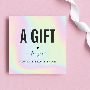 Holografischer Regenbogen Einhorn Pastel Moderner 