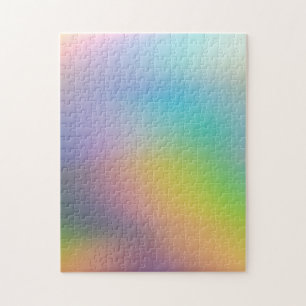 Holografischer Regenbogen-Herausforderung Puzzle
