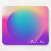 Holografischer Sphere Mouse Pad Mousepad (Vorne)