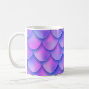 Holografischer violetter Schwanz-Folie-Effekt Kaffeetasse