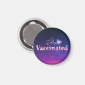 Holografischer vollständig geimpfter Schild Magnet (Vorderseite/Rückseite)