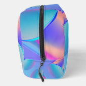 Holografisches 3D-Abstractes geometrisches Muster- Waschbeutel (Rechts)